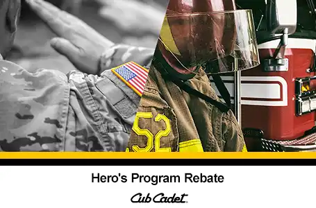 Hero’s Program Rebate – Commercial Lawn Mowers